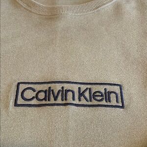 Calvin Klein Olive Green thin Sweatshirt